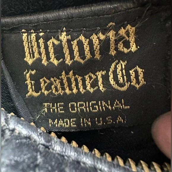 Victoria leather company purse Crossbody Flap Front Black - Picture 5 of 8